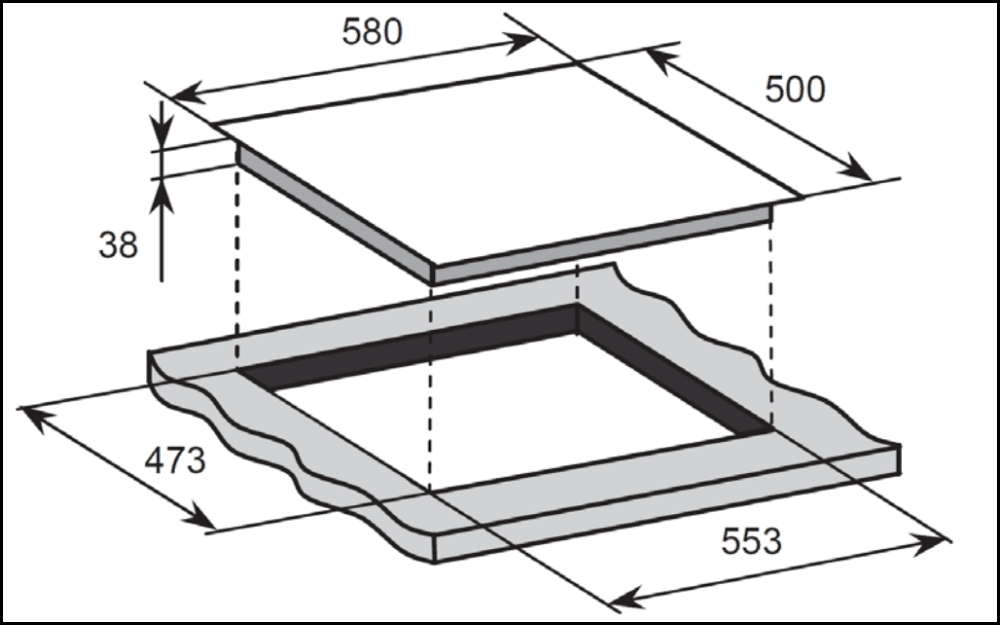 60cm Oven, Cooktop and Rangehood Package No.2 SA Appliance Warehouse