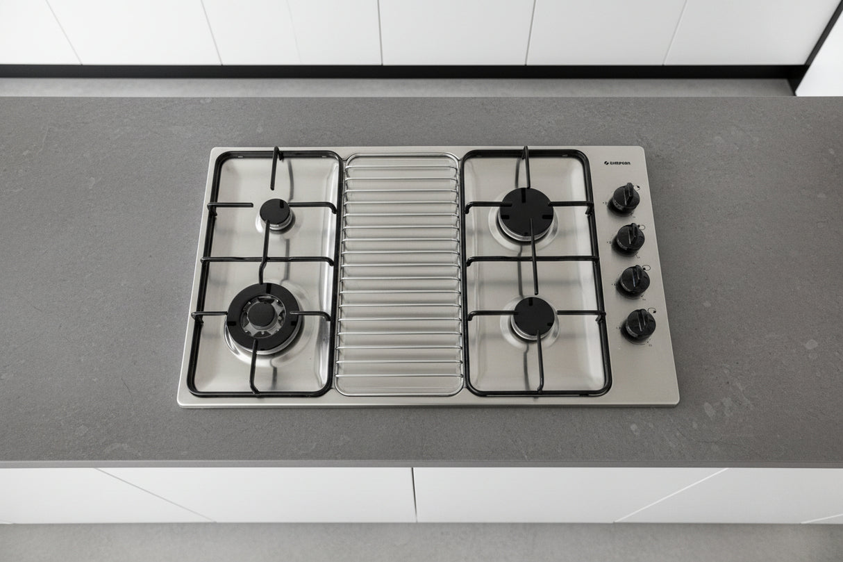 Simpson 72G953SNG 90cm Gas Cooktop - Built in Australia