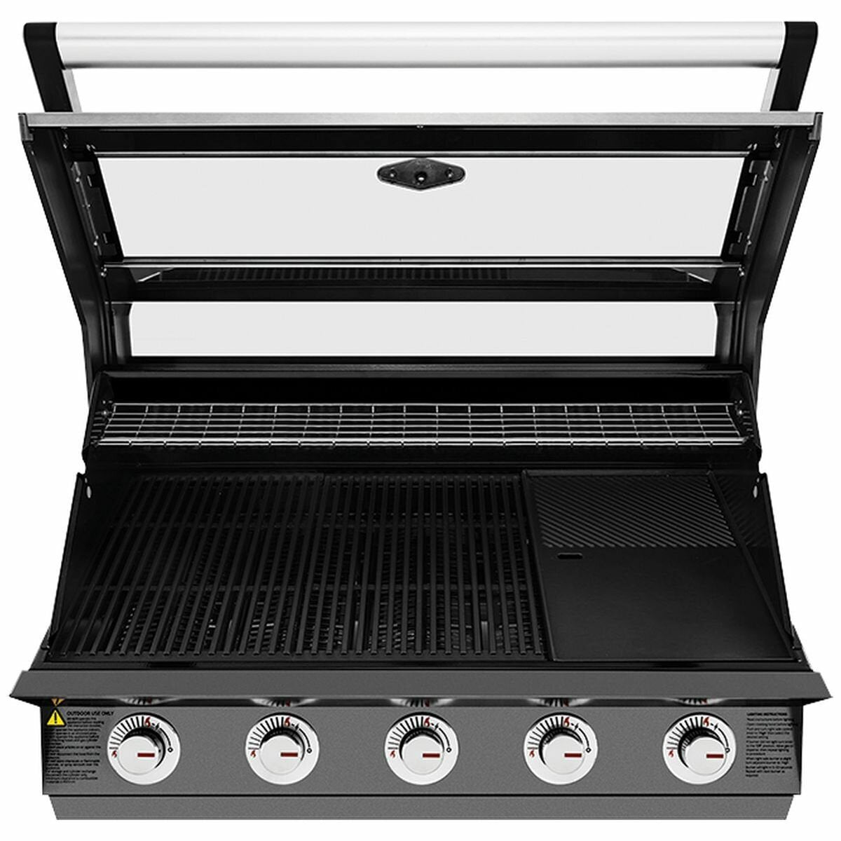 Beefeater BBG1650DA 1600 Series Dark 5 Burner Built-In BBQ - Beefeater Factory Seconds