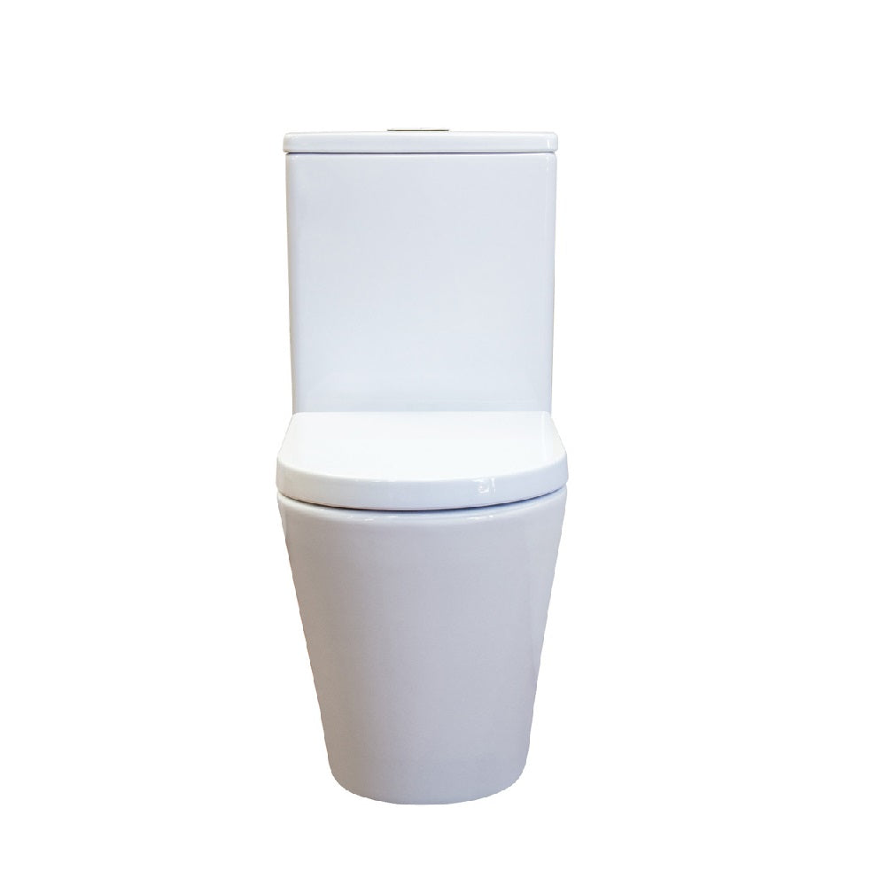 Fienza K014A Isabella S-Trap 90-160mm Toilet Suite, White