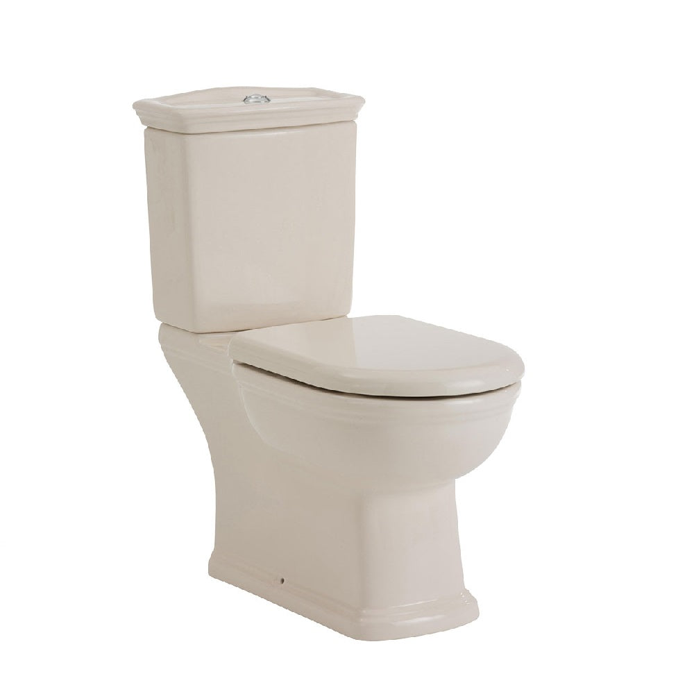 Fienza 060122I Washington Close Coupled RAK S-Trap 240mm Toilet, Ivory