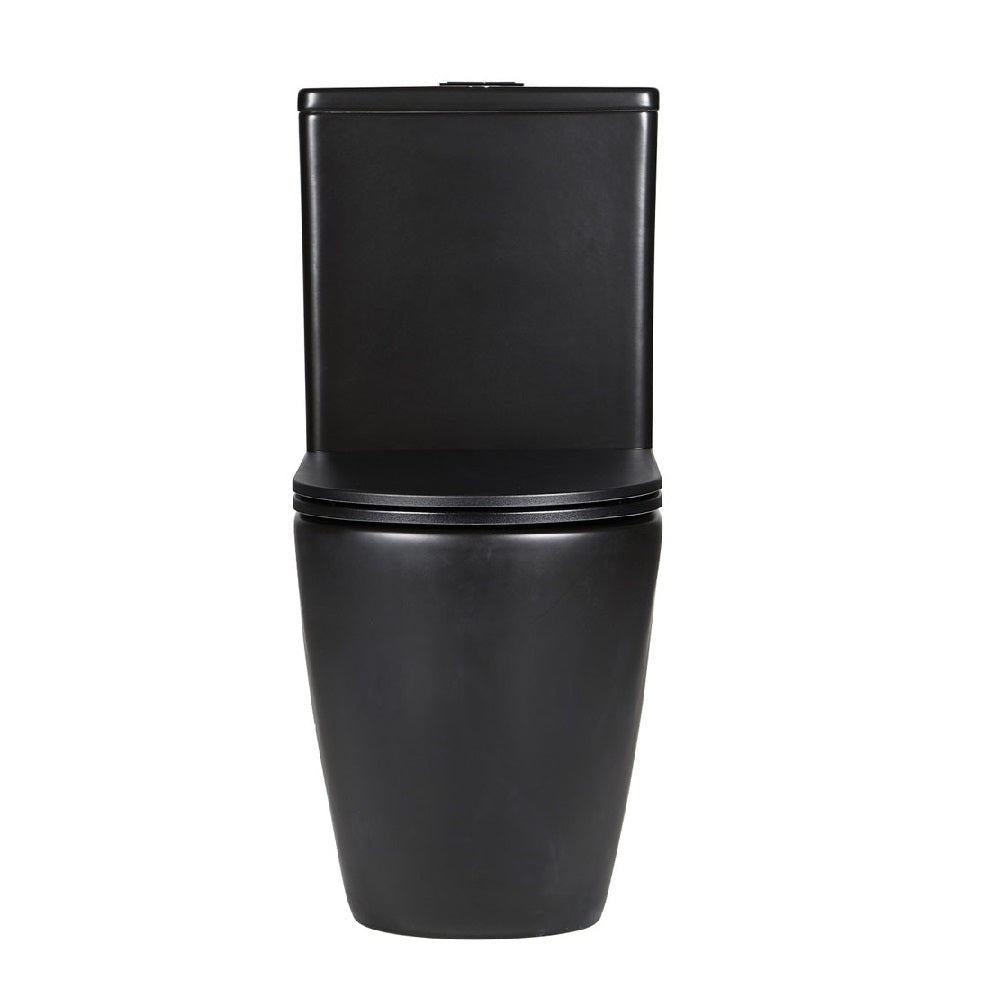 Fienza K002MBA Koko S Trap 90-160 Toilet Suite, Matte Black