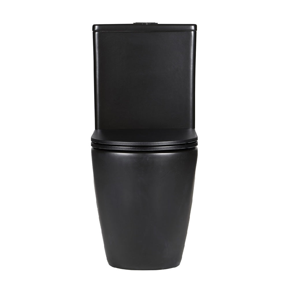 Fienza K002MBB Koko S Trap 160-230 Toilet Suite, Matte Black