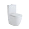 Fienza K002B Koko  S-Trap 160-230mm Toilet Suite, White - Chrome Buttons - Special Order