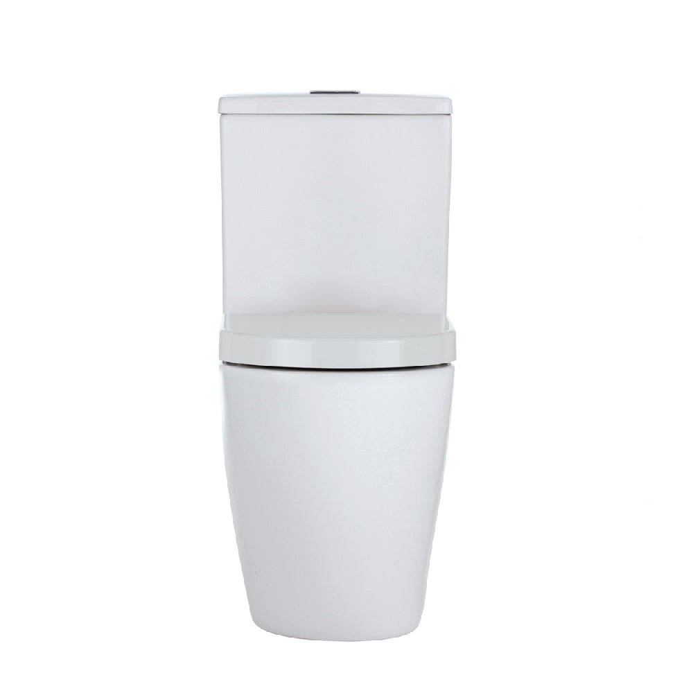 Fienza K011A Alix Extended Height S-Trap 90-160mm Toilet Suite, White