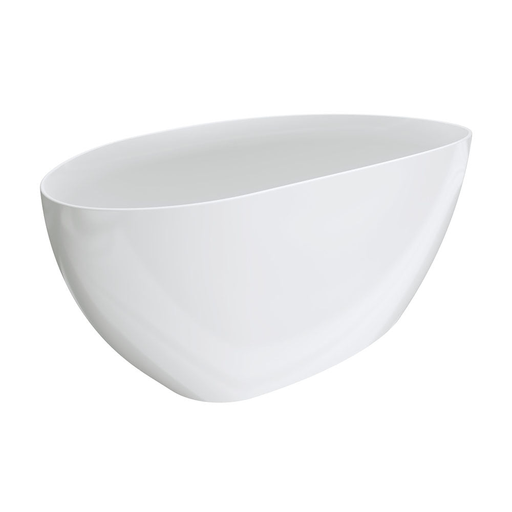 Fienza FR94-1500 Dayo Freestanding Acrylic Bath 1500mm, Gloss White