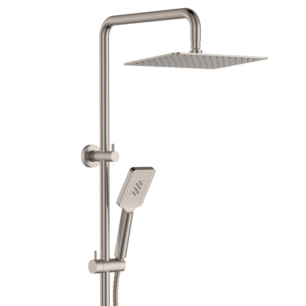 Fienza Tono Twin Shower 455116BN - Brushed Nickel