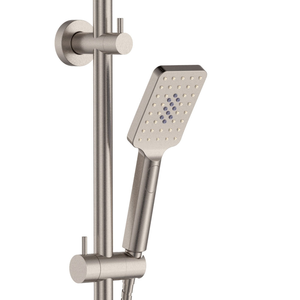 Fienza Tono Twin Shower 455116BN - Brushed Nickel