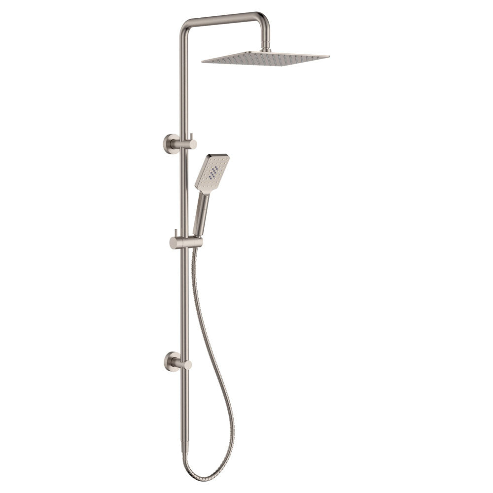 Fienza Tono Twin Shower 455116BN - Brushed Nickel