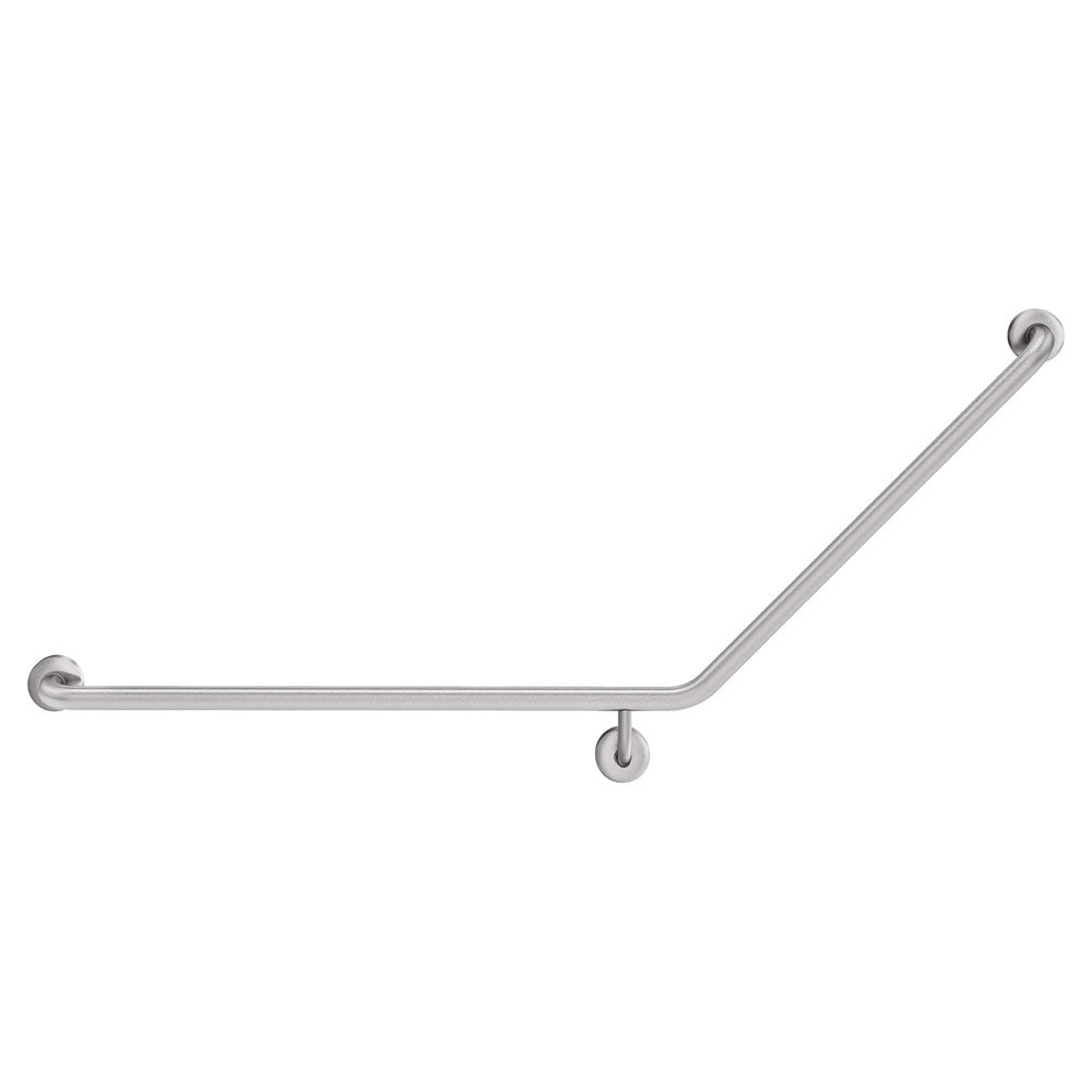 Fienza GRAB9070L Care Ambulant 40° 900x700mm Stainless Steel Left Hand Grab Rail