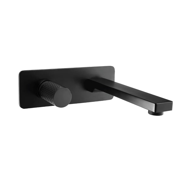 The GABE Wall Outlet Mixer Matte Black T706BK (Special Order)