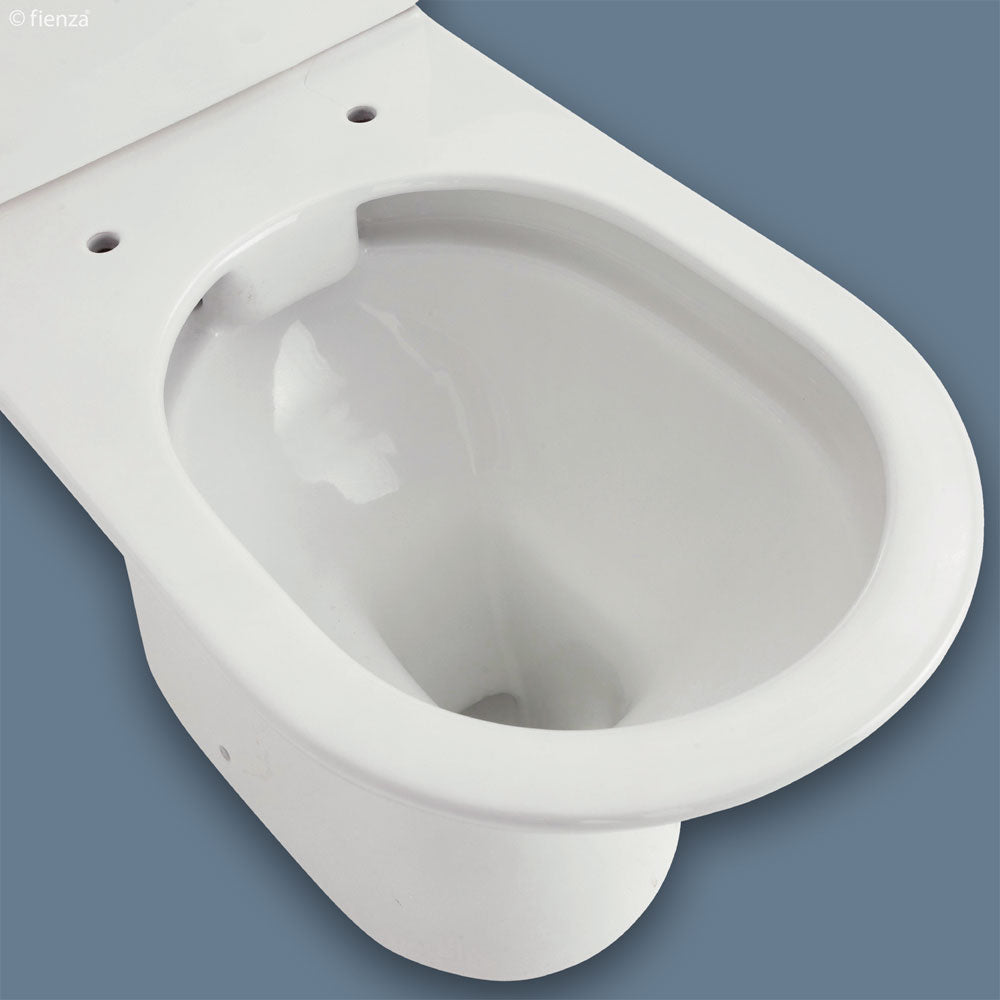 Fienza K0123B Chica Close Coupled S-Trap 160-230mm Toilet, White