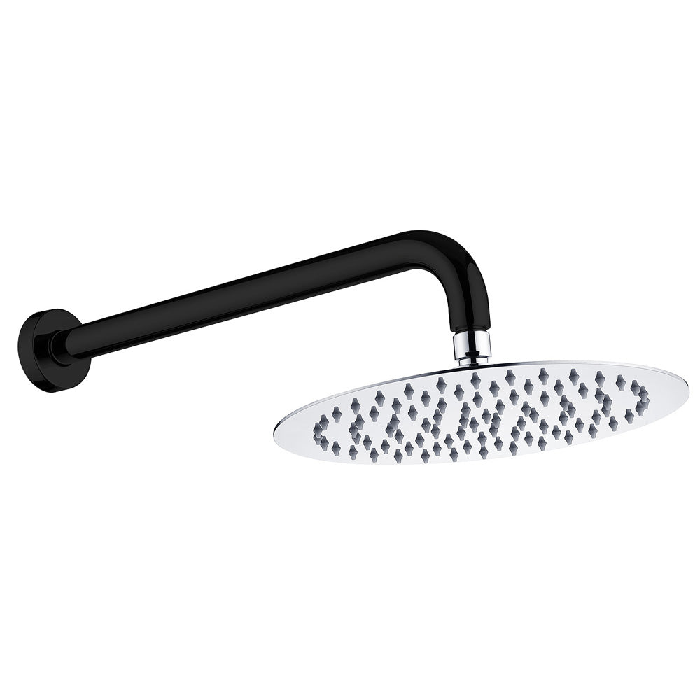 Fienza Kaya Wall Arm Shower Set - Matte Black