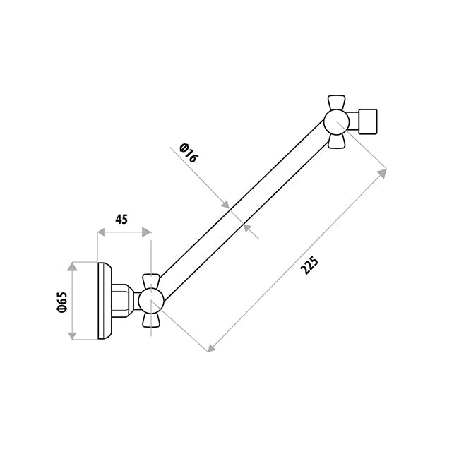 All Directional Link Lock Arm R431B (Special Order)