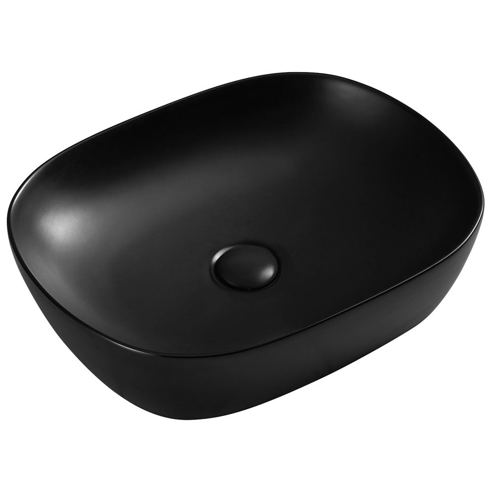 Fienza RB185B Koko 465mm Above Counter Basin, Matte Black