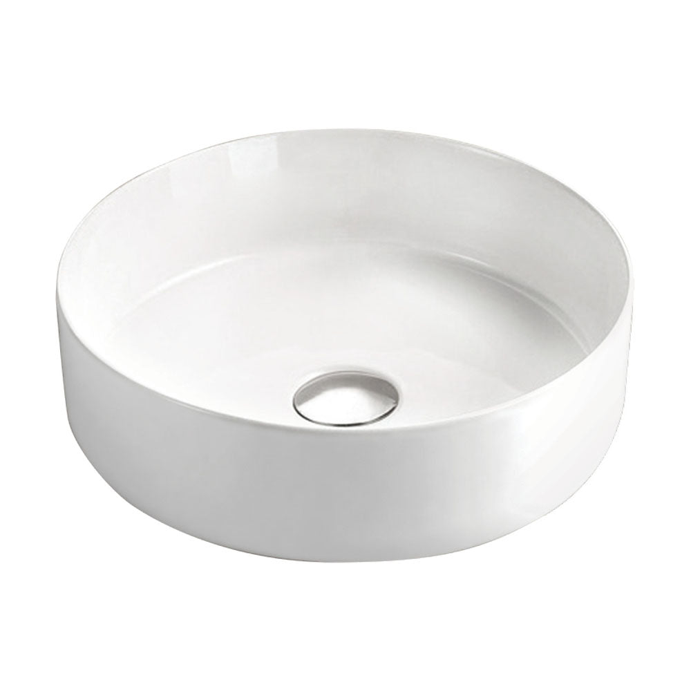 Fienza RB3134 Reba Above Counter Ceramic Basin, Gloss White
