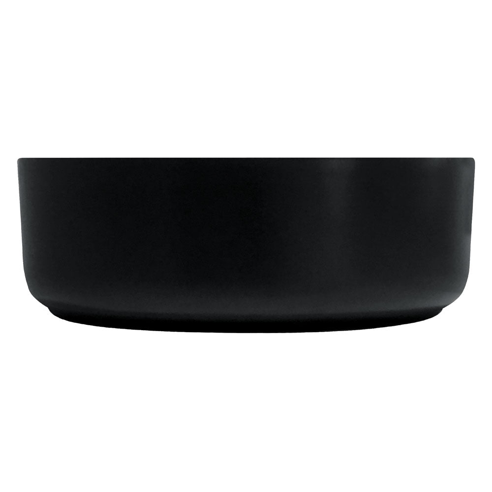 Fienza RB3134B Reba Above Counter Ceramic Basin, Matte Black
