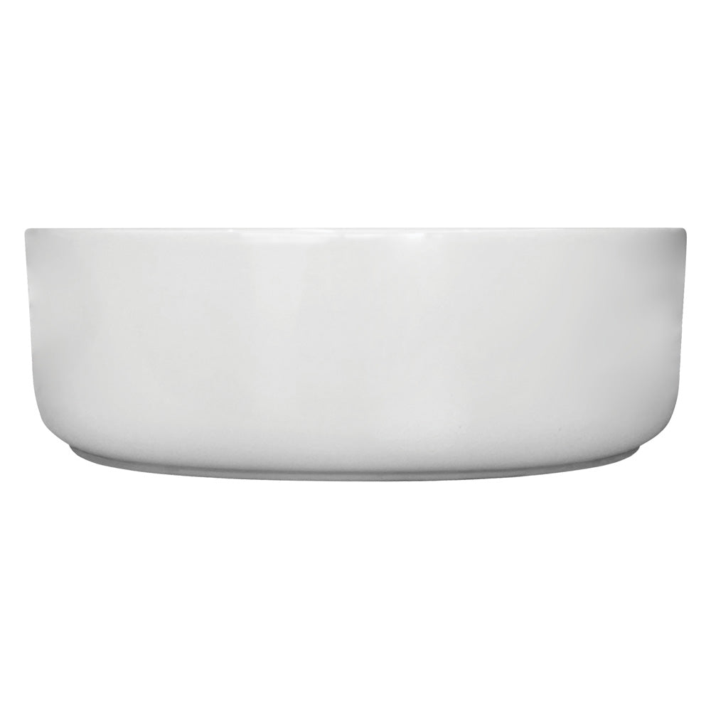 Fienza RB3134W Reba Above Counter Ceramic Basin, Matte White