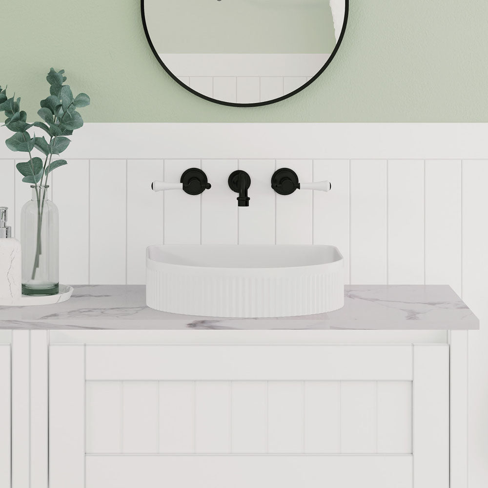 Fienza Eleanor RB463 Arch Above Counter Basin, White
