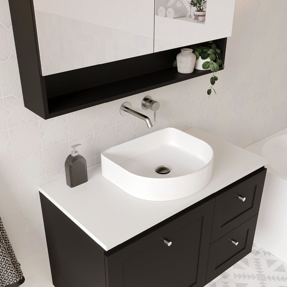 Fienza RB480 Forma Above Counter Basin, White