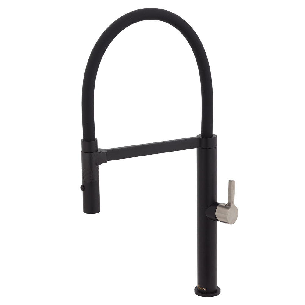 Fienza Sansa Pull Down Sink Mixer - Matte Black