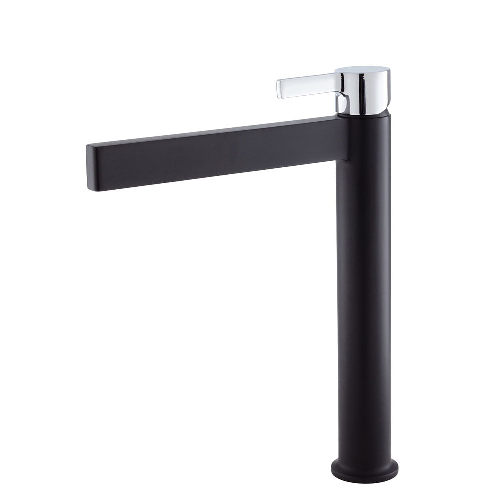 Fienza Sansa Tall Basin Mixer - Matte Black