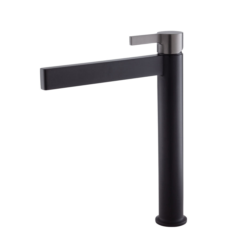 Fienza Sansa Tall Basin Mixer - Matte Black
