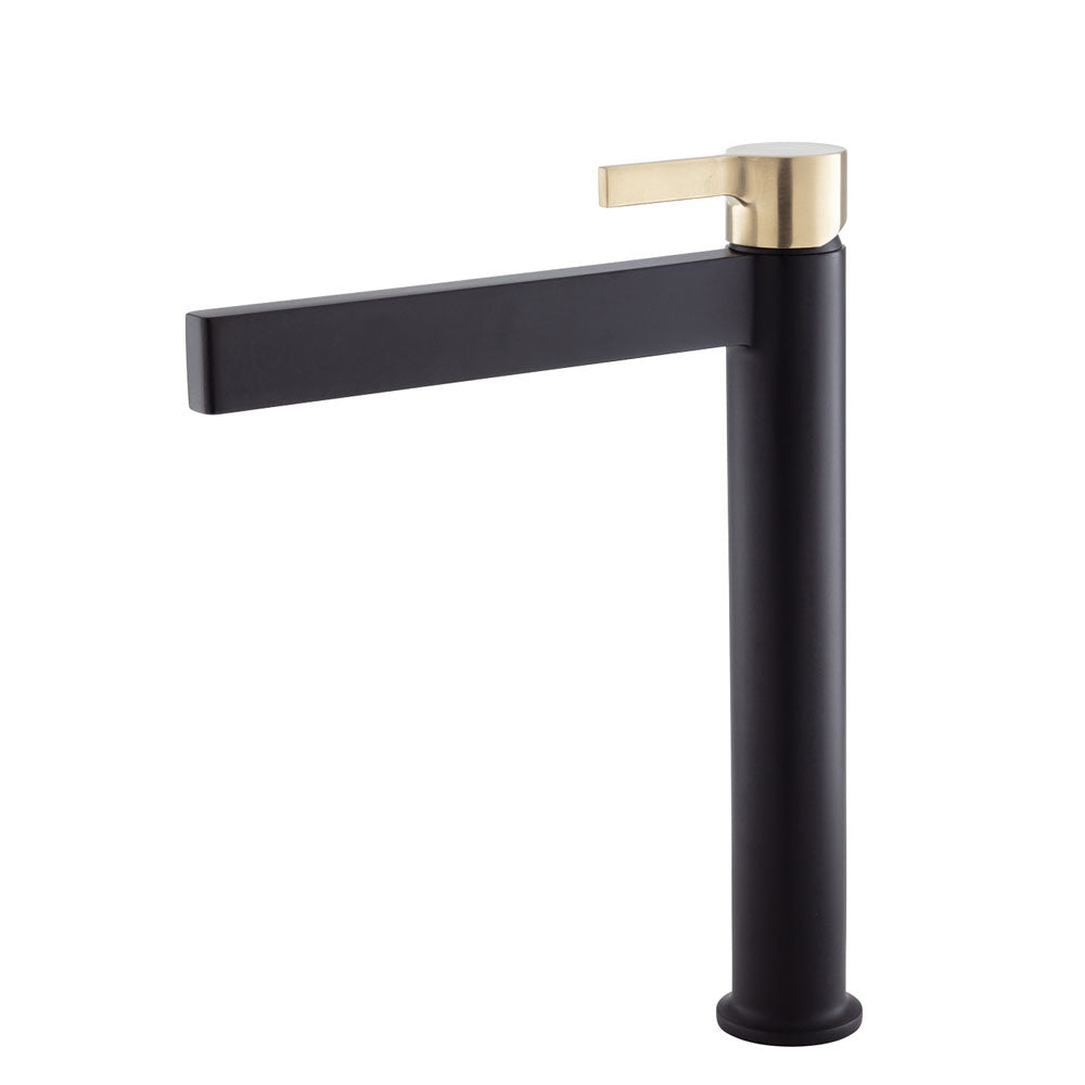 Fienza Sansa Tall Basin Mixer - Matte Black