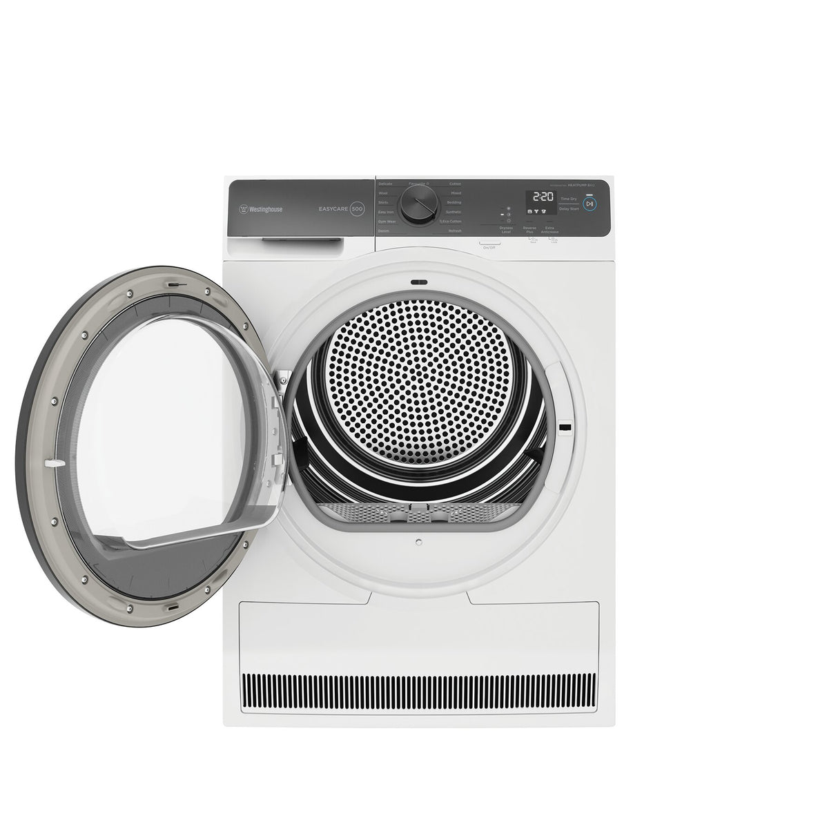 Westinghouse WDH804N7WA 8kg EasyCare 500 Series Heat Pump Dryer - Westinghouse Factory Seconds