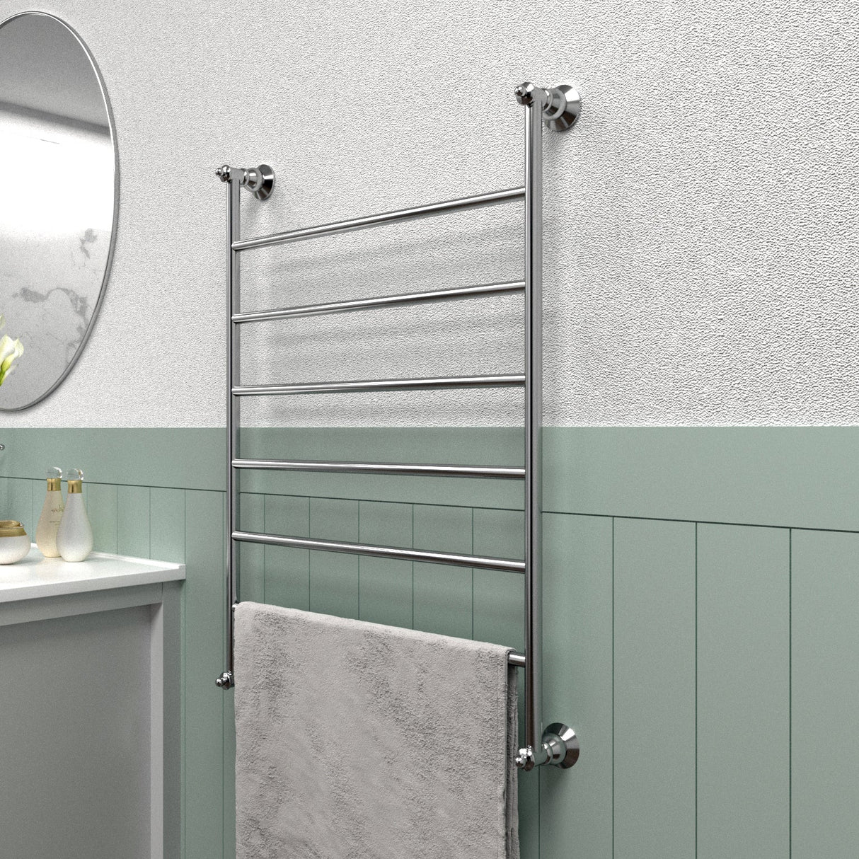 Fienza Lillian Heated Towel Rail - Chrome