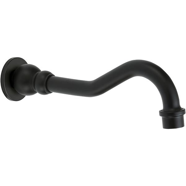 Fienza 336110B Lillian Bath Outlet, Matte Black