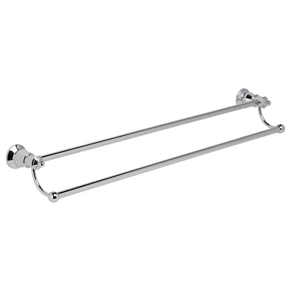 Fienza 81008 Lillian Double Towel Rail 800mm, Chrome