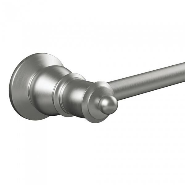Fienza 81001BN Lillian Single Towel Rail 810mm, Brushed Nickel