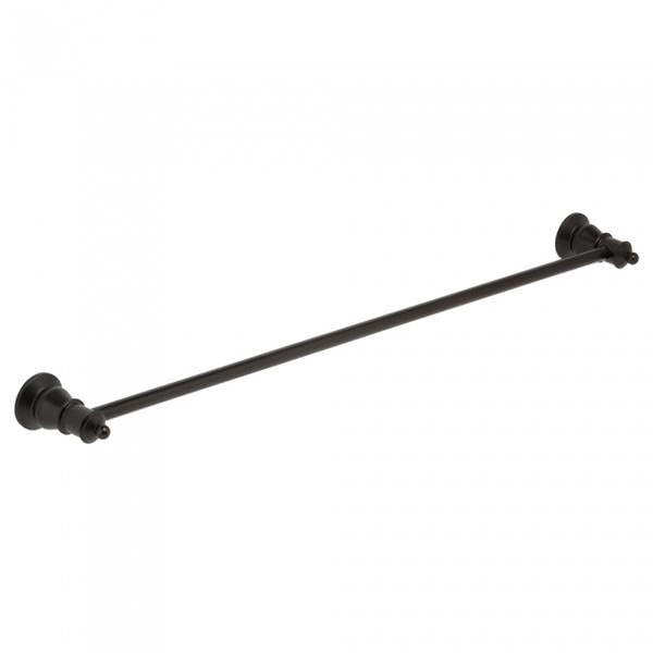 Fienza 81001B Lillian Single Towel Rail 810mm, Matte Black