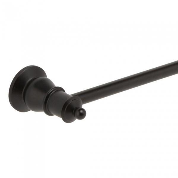 Fienza 81001B Lillian Single Towel Rail 810mm, Matte Black