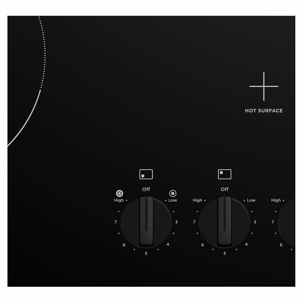 Westinghouse WHC942BC 90cm Black Ceramic Cooktop - Westinhouse Seconds Discount