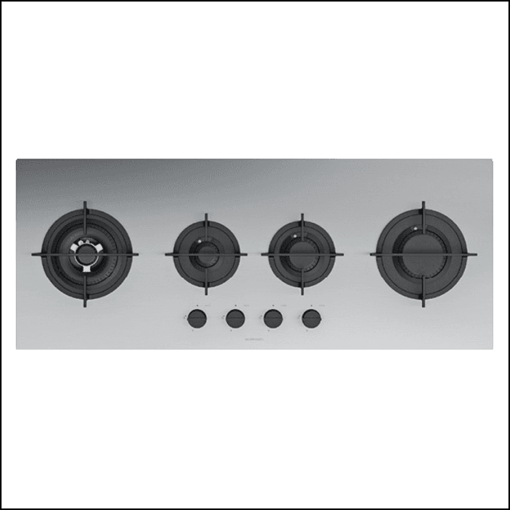 Barazza 1Pmd104 110Cm Stainless Steel Gas Cooktop - Order In