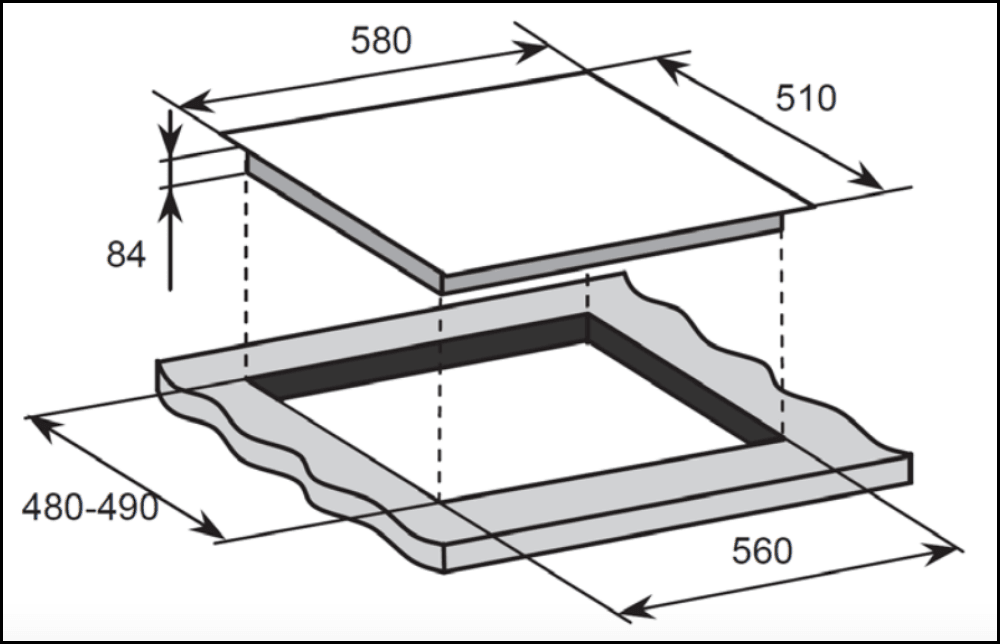 Baumatic Bg4S 4 Burner Stainless Steel Gas Cooktop