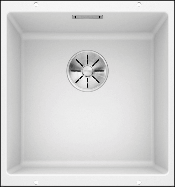 Blanco Subline400Uwk5 Granite Kitchen Sink - White Special Order Sinks