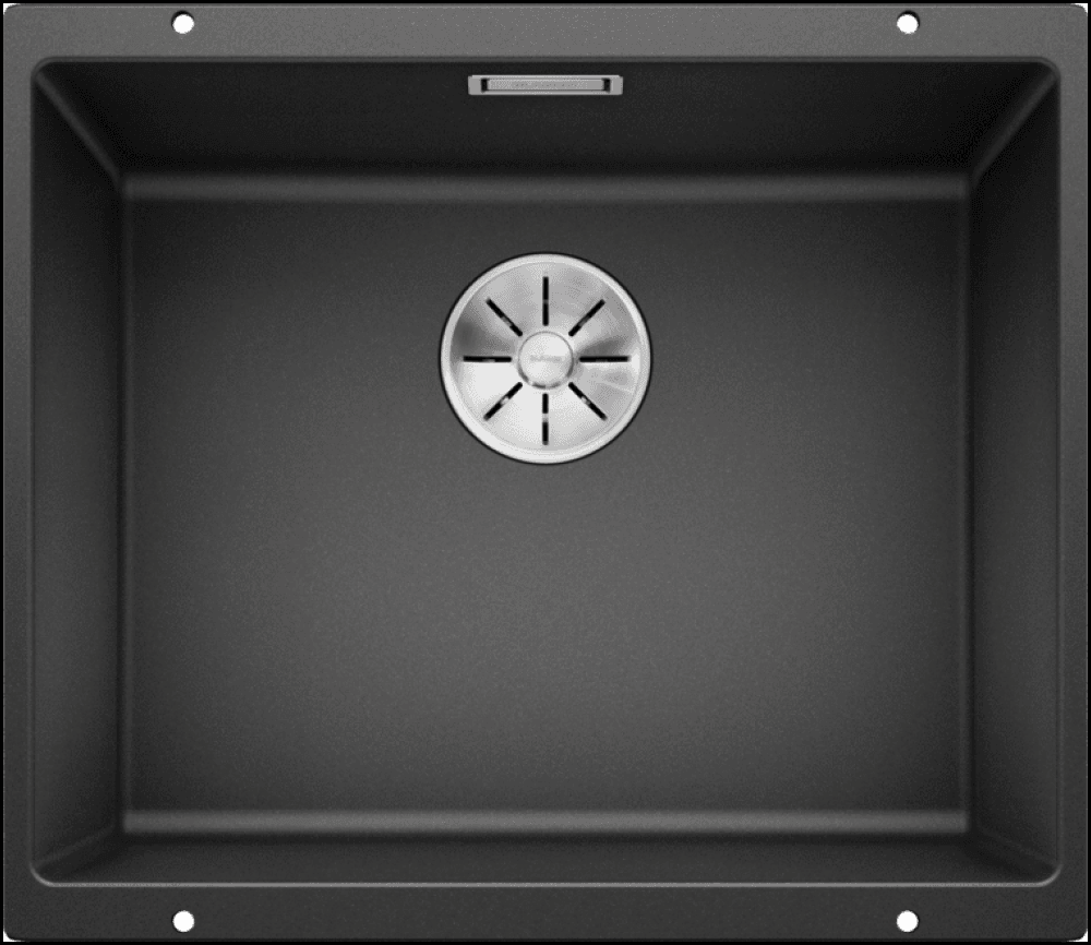 Blanco Subline500Uk5 Granite Kitchen Sink - Anthracite Black Sinks