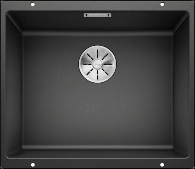 Blanco Subline500Uk5 Granite Kitchen Sink - Anthracite Black Sinks