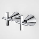 Caroma Classic Cross Wall Handle Set Chrome 90321C - Special Order