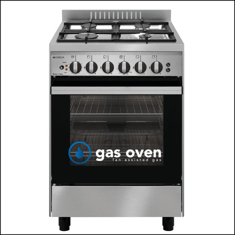 Emilia Em534Gg 53Cm Stainless Steel Italian Made Gas Stove