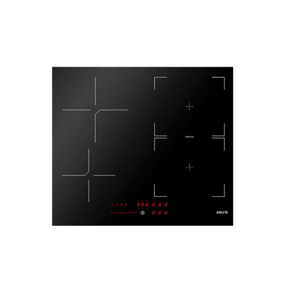 Euro Appliances E60Idb Italian Made 60Cm Flexi Zone Induction Cooktop