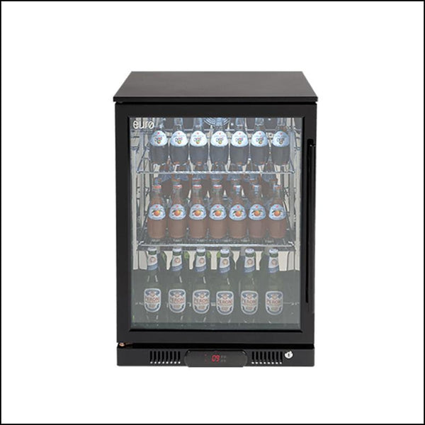 Euro Appliances Ea60Wfbl Black Finish 138L Beverage Fridge - Ex Display Drinks Fridges