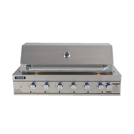 Euro Appliances Eal1200Rbqh 304 Stainless Steel 6 Burner Built-In Bbq Built In