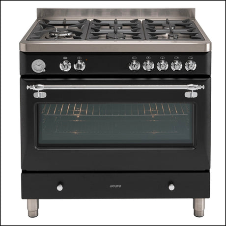 Euro Appliances Ecsh900An 90Cm Dual Fuel Anthracite Royal Chiantishire Stove Stoves