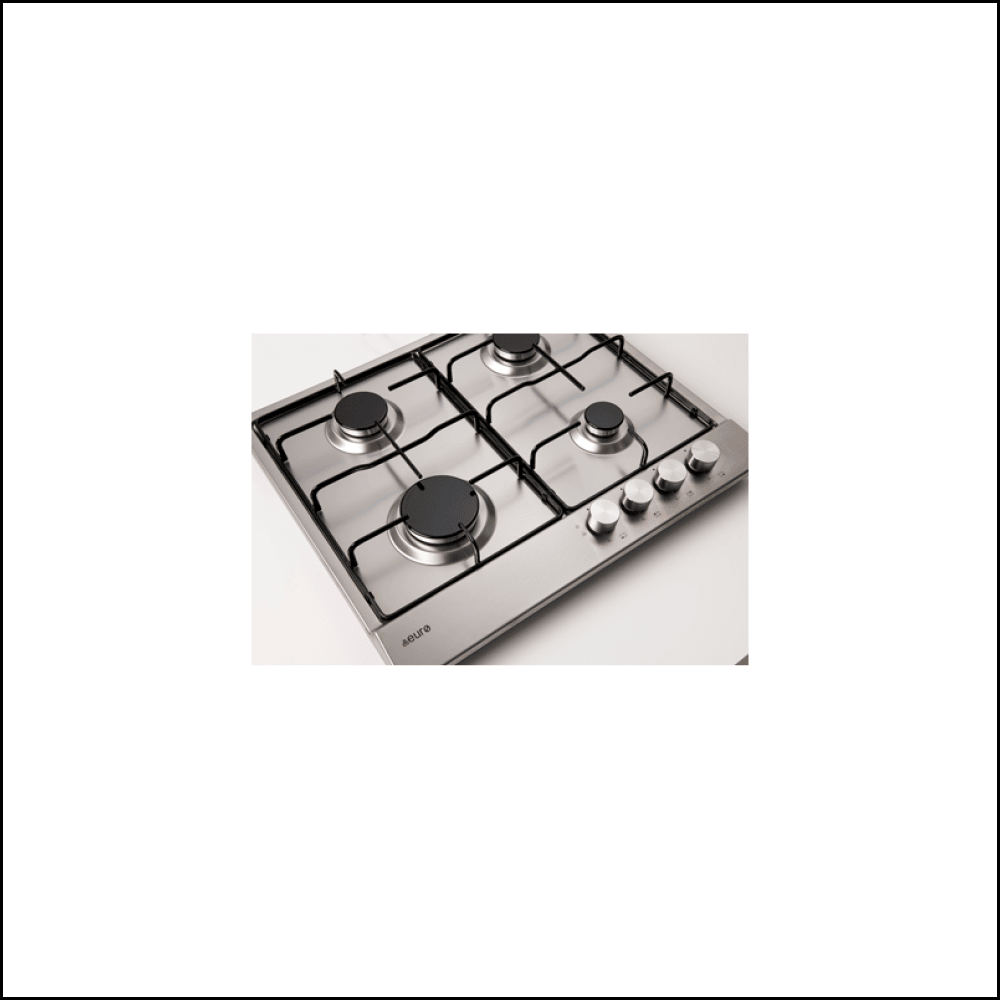 Euro Appliances Ect600Gs Stainless Steel Gas Cooktop