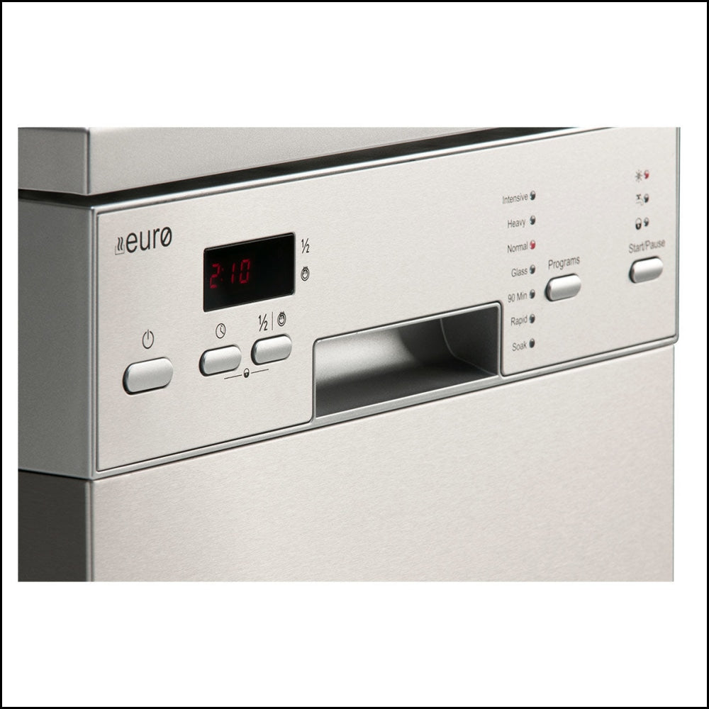 Euro Appliances Eds45Xs 45Cm Stainless Steel Dishwasher Slimline Dishwashers
