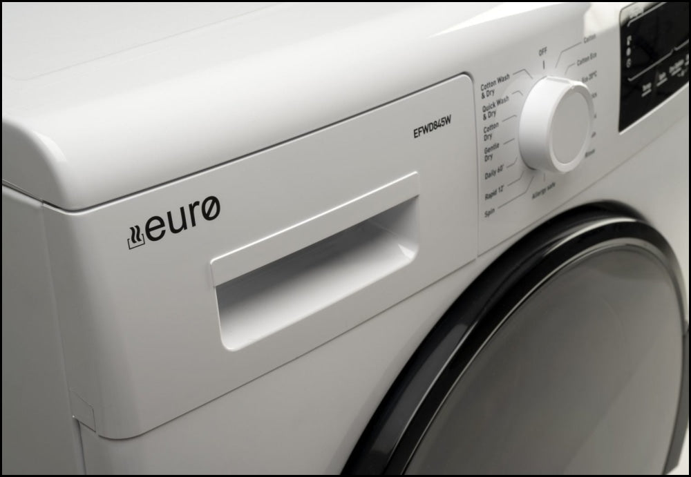 Euro Appliances Eflwd845W 8Kg/4.5Kg Washer And Dryer Combo Washer/Dryer